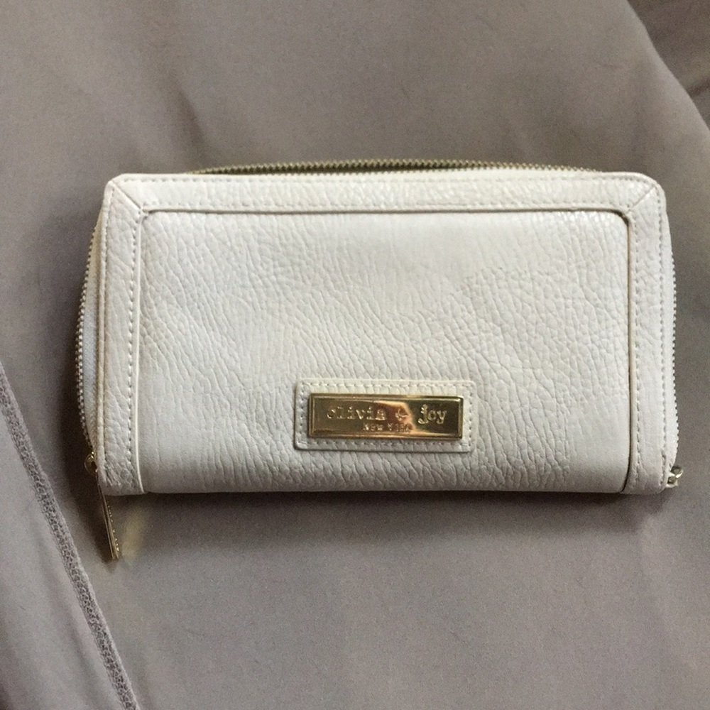 Beige Olivia and Joy Wallet